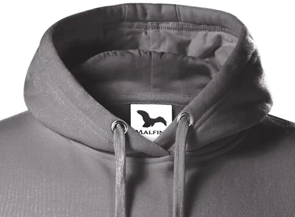 Moška jopica s kapuco brez zadrge - Kapuca z vrvicami