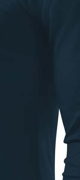 Moška majica z dolgimi rokavi - Kroj s stranskimi šivi